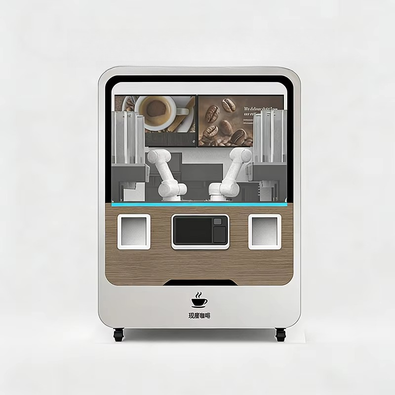 Customized Commercial Robotic  - Coffee Tea Vending Machine For Office 评论和价格