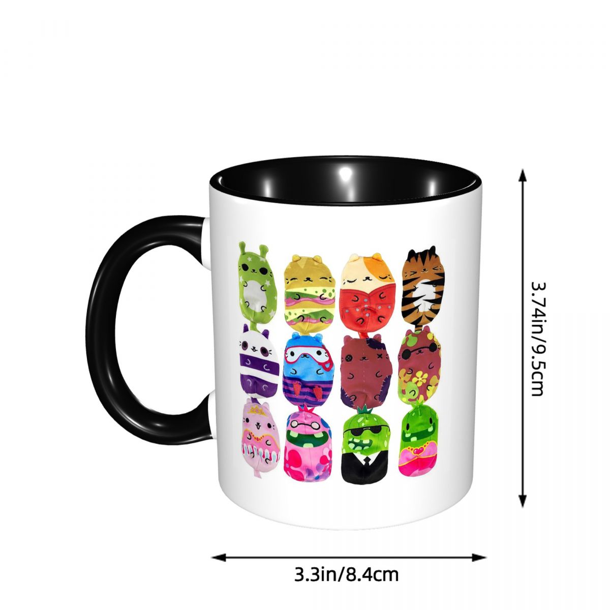 Cats Vs Pickles 12-Pack Mug Fu - Coffee Vs Tea 评论和价格