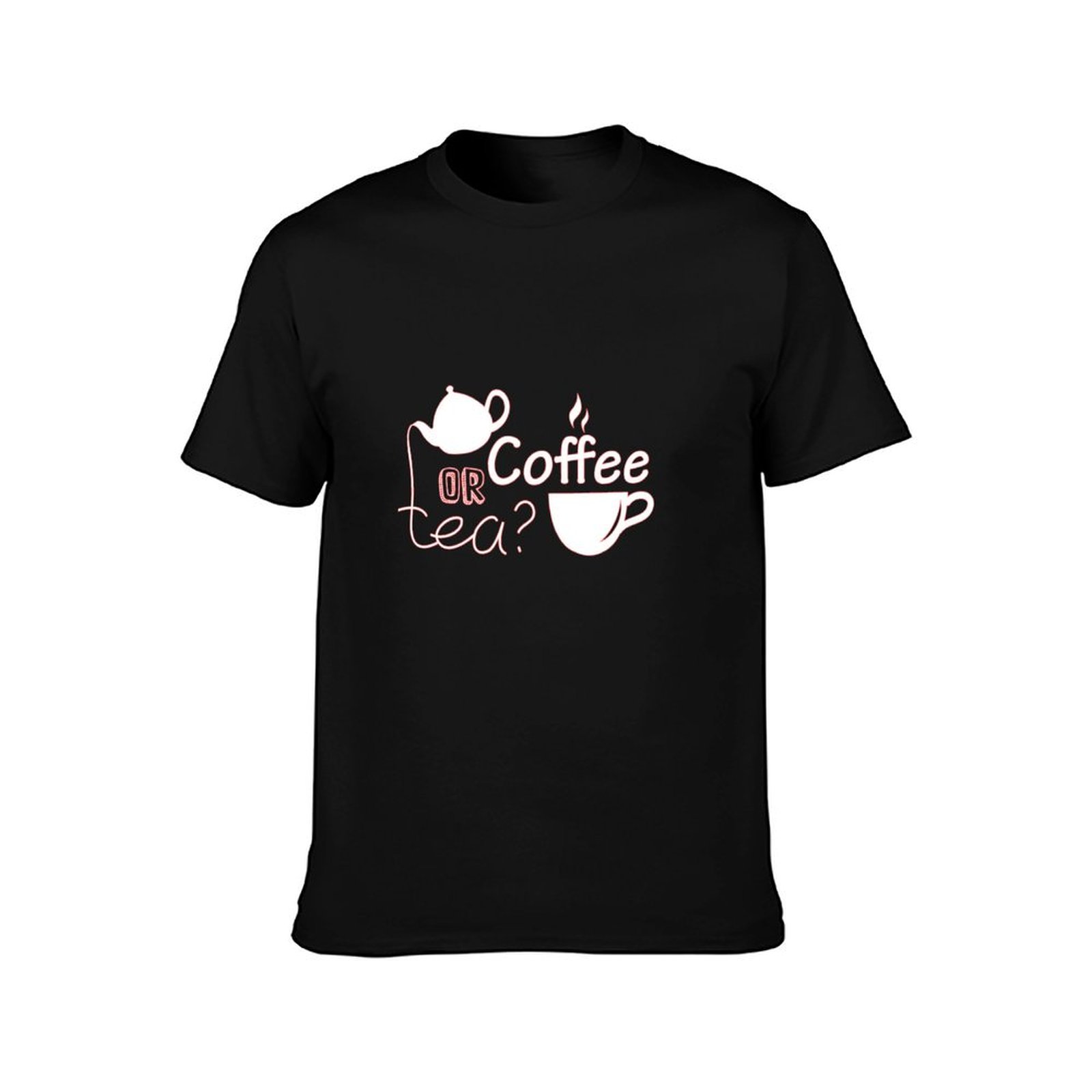 Coffee or tea T-Shirt t shirts - Coffee Tea Knits 评论和价格