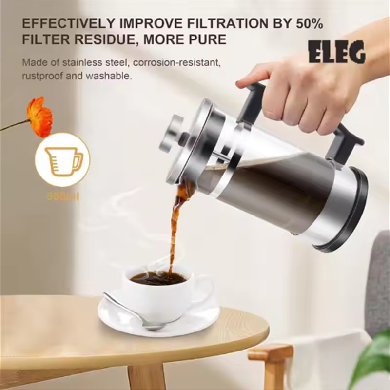 Coffee French Press Pot With F - Coffee Tea Press 评论和价格